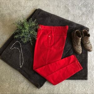 Red Jeans by LONDONJEAN